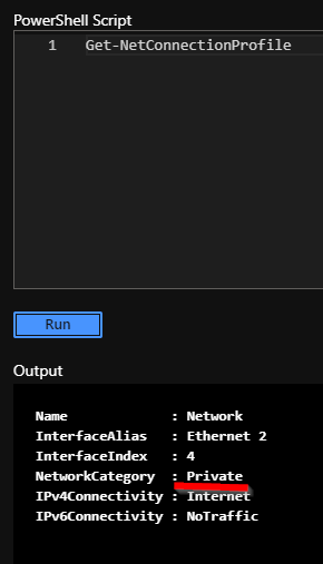 Azure VM Run PowerShell on VM Console