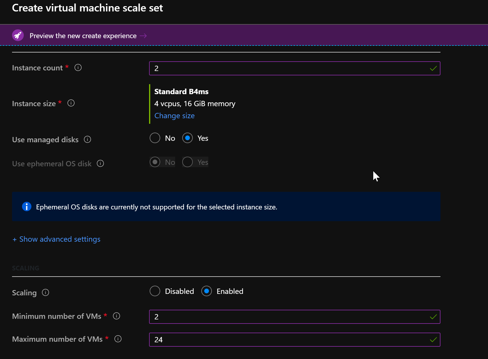 Virtual Machine Scale Sets