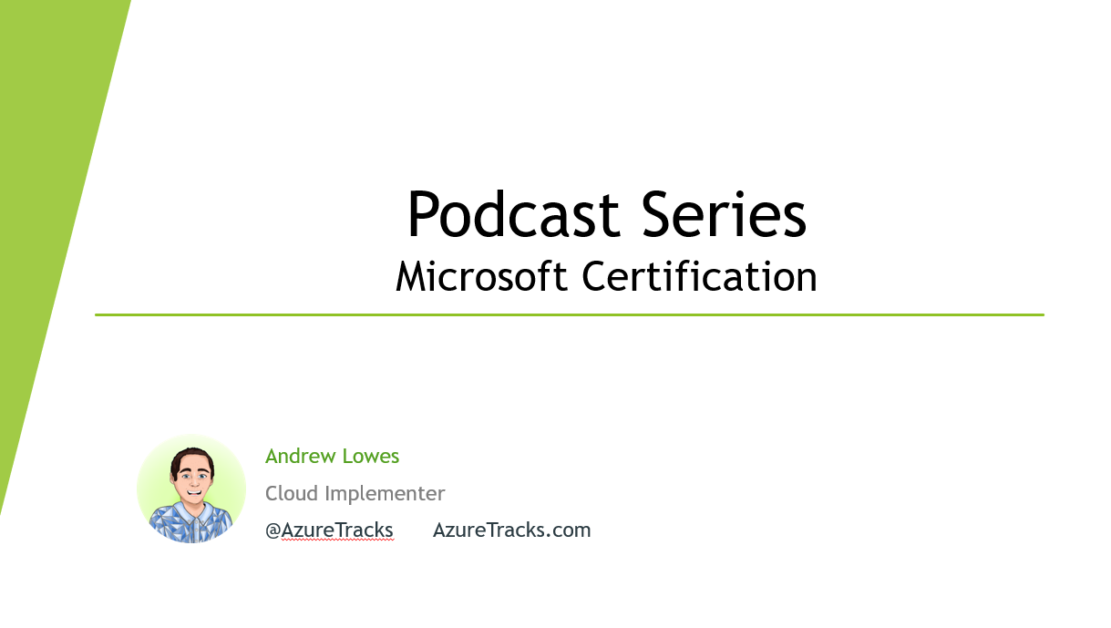 Microsoft Certifications Podcast