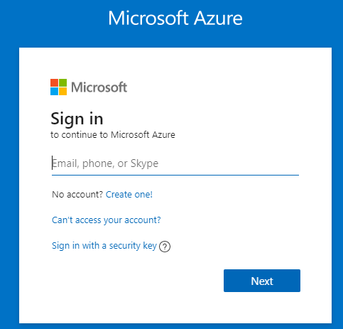 Microsoft Azure logon Company Branding