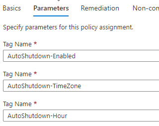 custom assignment schedule is prevented by policy